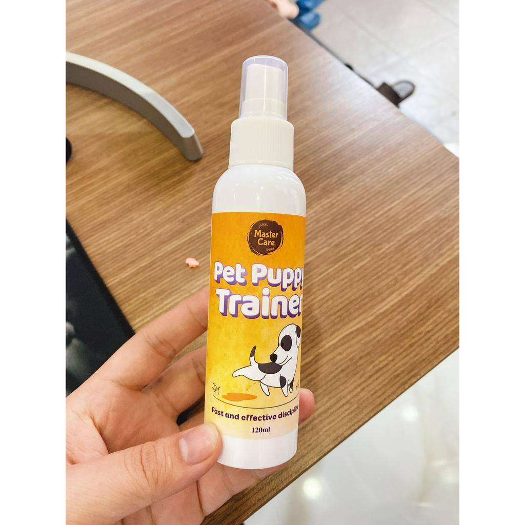 Xịt Đi Vệ Sinh Đúng Chỗ Cho Chó Mèo MASTERCARE Hướng Dẫn Chó Mèo Đi Vệ Sinh Đúng Chỗ Sạch Sẽ Và Thơm 120 ML
