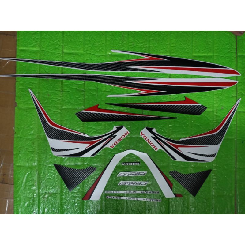 Bộ tem Airblade màu trắng đỏ 2012
