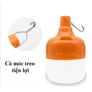 Bóng đèn LED sạc tích điện NĐ30W- 50w, bóng đèn tích điện 2 chế độ chuyên dụng
