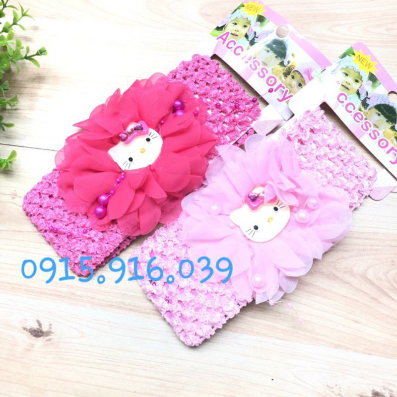 Băng đô bé gái hình mèo dễ thương