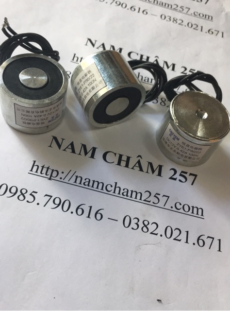 [Xả Kho] Nam châm điện 100N 10kg, Nam châm điện 12v,24v