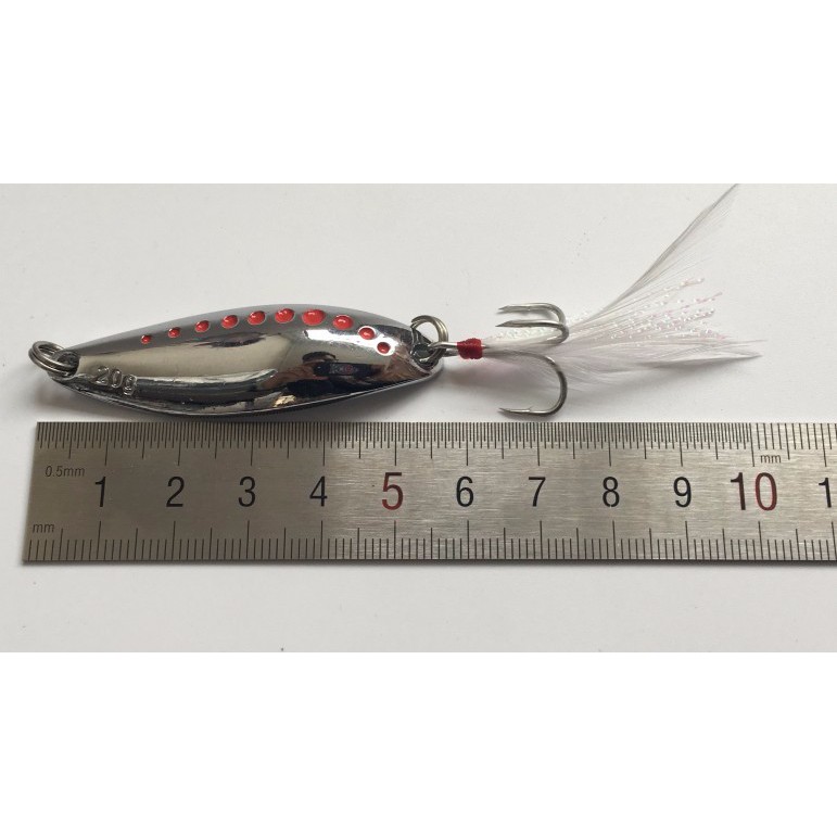 Mồi Câu Cá Giả Bằng Kim Loại Cứng 10 / 15 / 20g