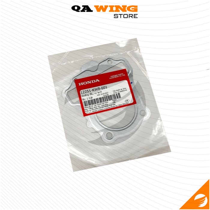 12251-KWB-601 | Gioăng đầu xy lanh WAVE RS / RSX | GASKET, CYLINDER HEAD (Nguyên bản )