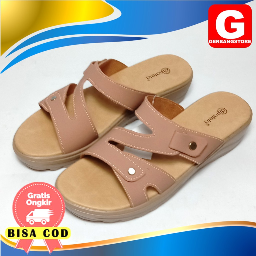 Giày Sandal Đế Xuồng 4.5cm Thời Trang Cho Nữ