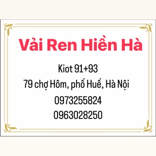 Vải ren Hiền Hà
