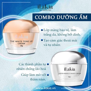 Kem Dưỡng Da Tổ Yến Ban Đêm Ilakia Mẫu Mới 30g Hàn Quốc