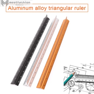 Thước đo lường hình tam giác 30cm bằng nhôm