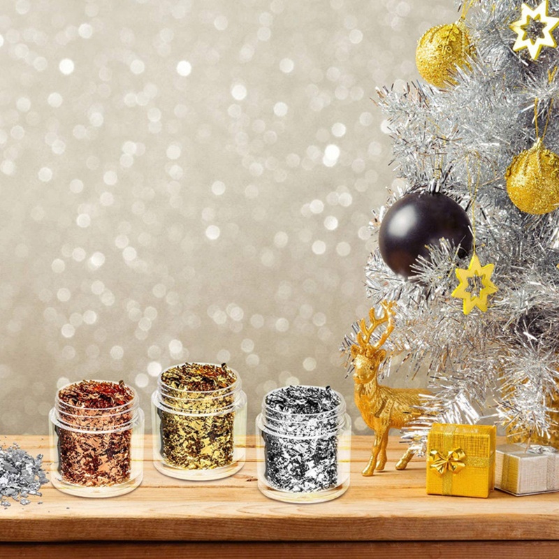 Set 3 Khuôn Lá Vàng Epoxy Dùng Để Làm Đồ Trang Sức Thủ Công