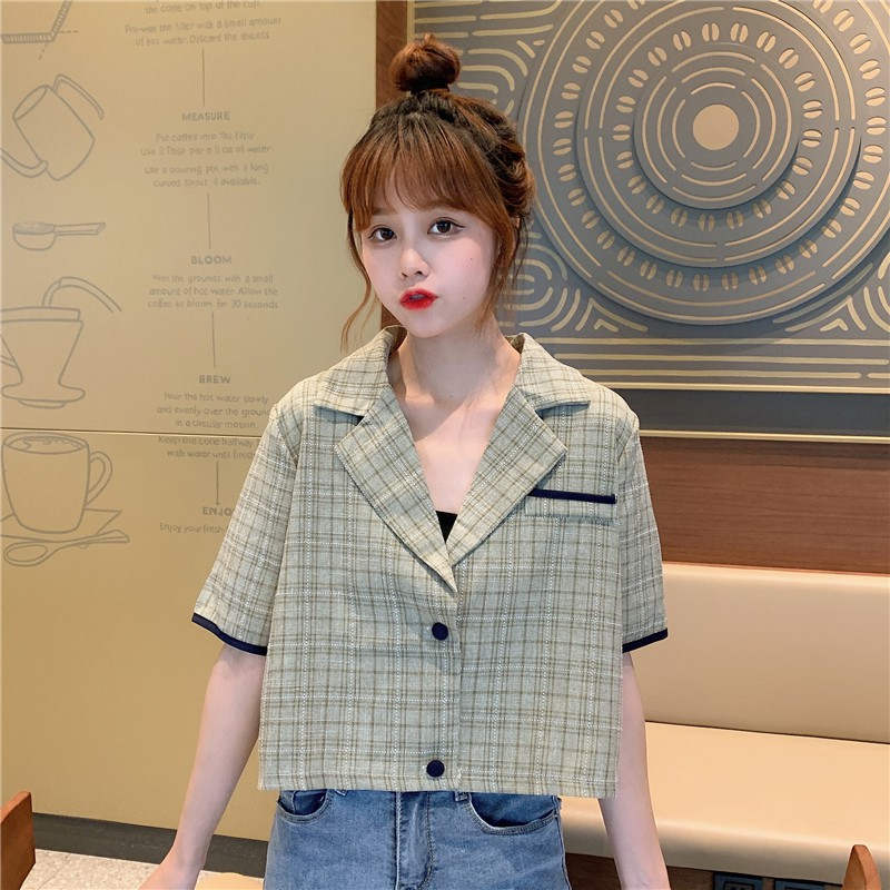 Xiaozhainv Áo Khoác Vest Dáng Rộng Kẻ Sọc Kiểu Hàn Quốc Cá Tính | BigBuy360 - bigbuy360.vn