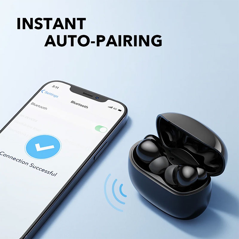 Tai nghe bluetooth SOUNDCORE (by ANKER) R100 True Wireless, 25 giờ nghe nhạc, chống nước IPX5, tích hợp 2 mic - A3981