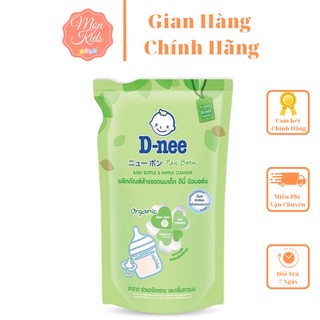 Nước rửa bình sữa D-nee Organic 600 ML - Chính hãng, nhập khẩu Thái Lan