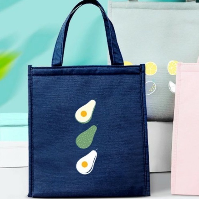 Túi đựng hộp cơm giữ nhiệt Fruity cao cấp