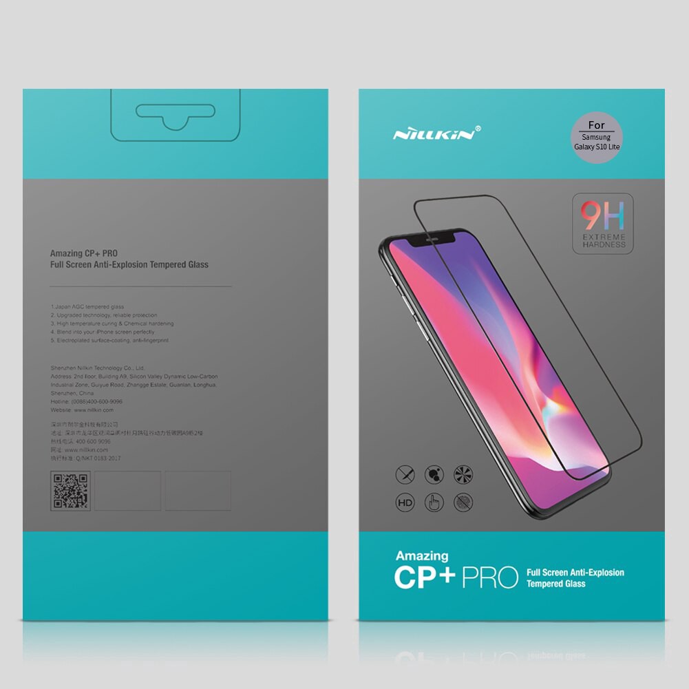 Samsung S10 Lite 2020_Kính cường lực Nillkin Amazing CP+ Full màn hình chính hãng