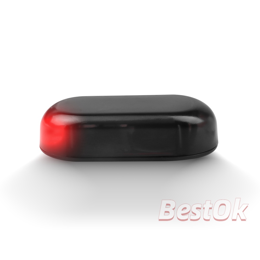 Đèn LED Báo Động 12V Cổng USB Chống Trộm Sử Dụng Năng Lượng Mặt Trời