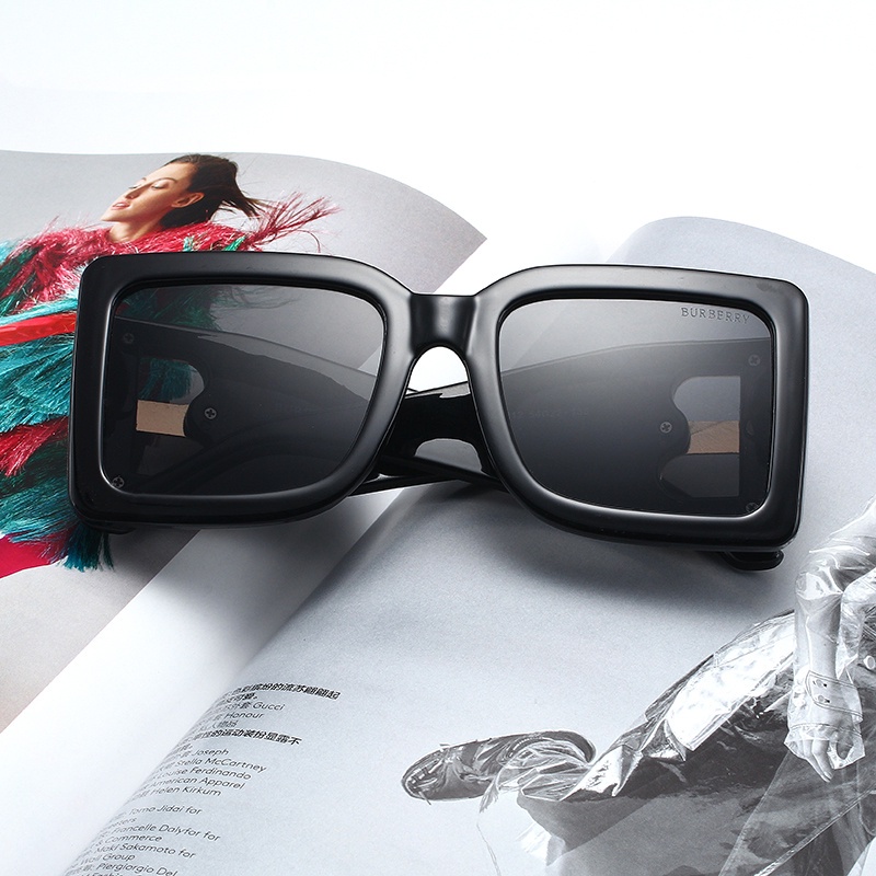 Kính Râm Burberry Chống Tia UV400 Kiểu Dáng Cổ Điển Thời Trang Cho Nam Và Nữ