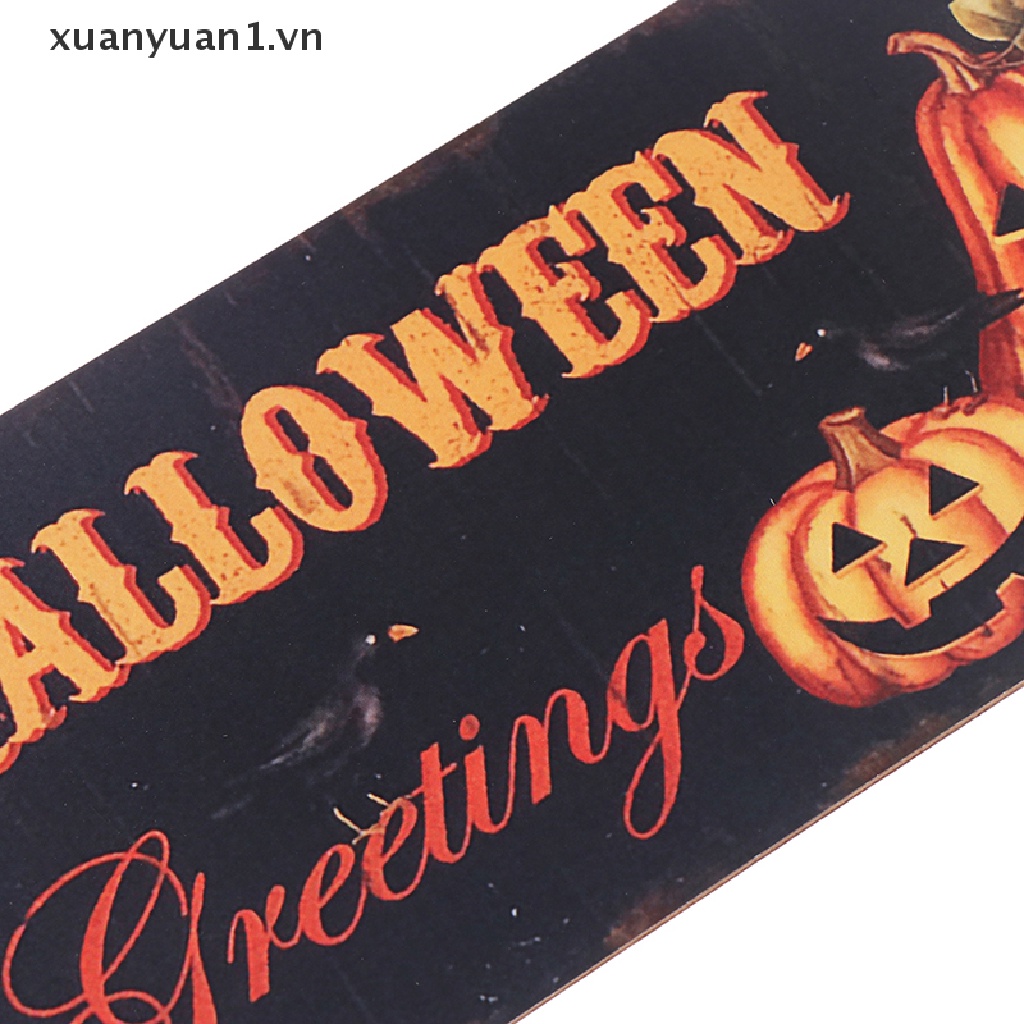 Xuan Biển Hiệu Treo Cửa Trang Trí halloween Hình Đầu Lâu Phù Thủy Trong Nhà Và Ngoài Trời vn