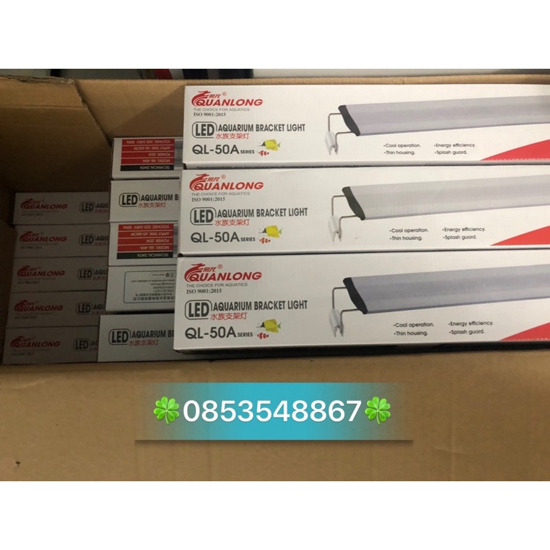 Đèn Led 3 Hàng Quanlong , ánh sáng màu Trắng 20-30-40-50-60-80cm