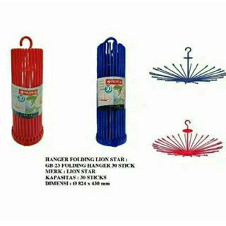 Bộ 30 Thanh Treo Quần Áo Hình Tròn Tiện Dụng