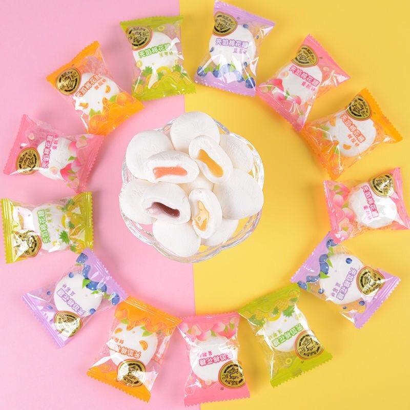 Kẹo Marshmallow Nhân Mứt Trái Cây Hay Ăn Ở Đám Cưới