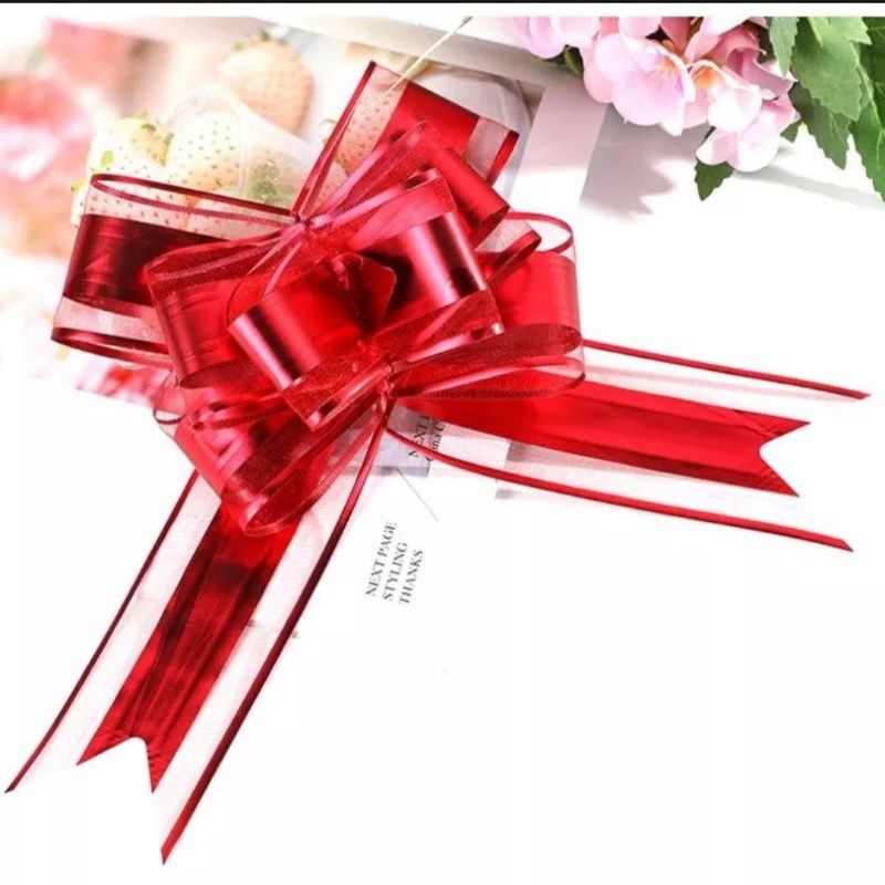 NƠ RÚT LỚN size 5cm trang trí quà tặng, tiệc tùng lễ hội