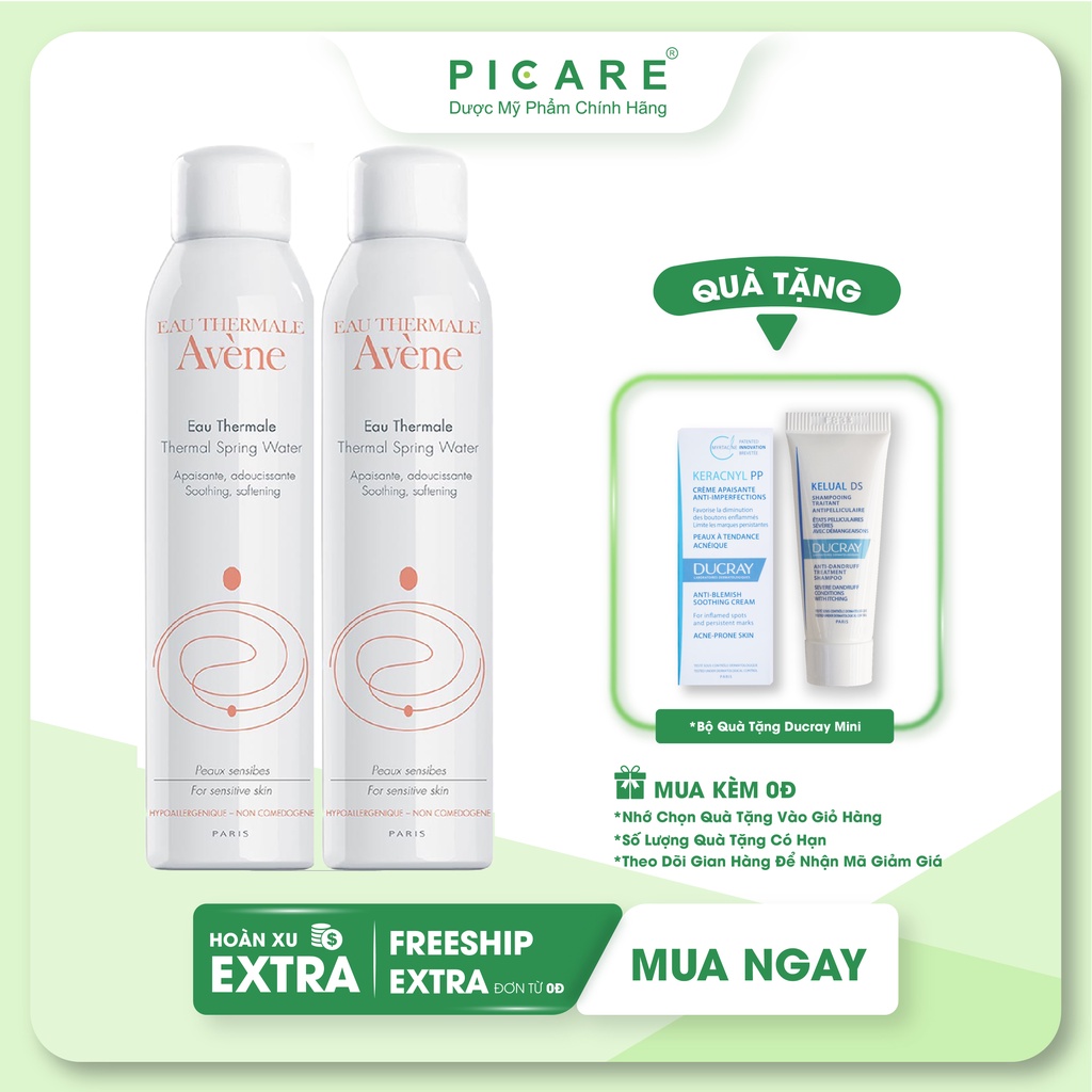 Combo 2 Chai Xịt Khoáng Avene Làm Dịu Da Avene Thermal Spring Water 300ml | BigBuy360 - bigbuy360.vn