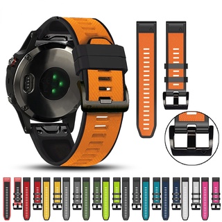 Dây đeo bằng silicone cho đồng hồ garmin fenix 6 6x pro fenix5 5x forerunner 935 945 22mm