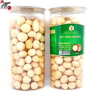 Hạt Macca ÚC đã tách vỏ ( Hộp 500gr)