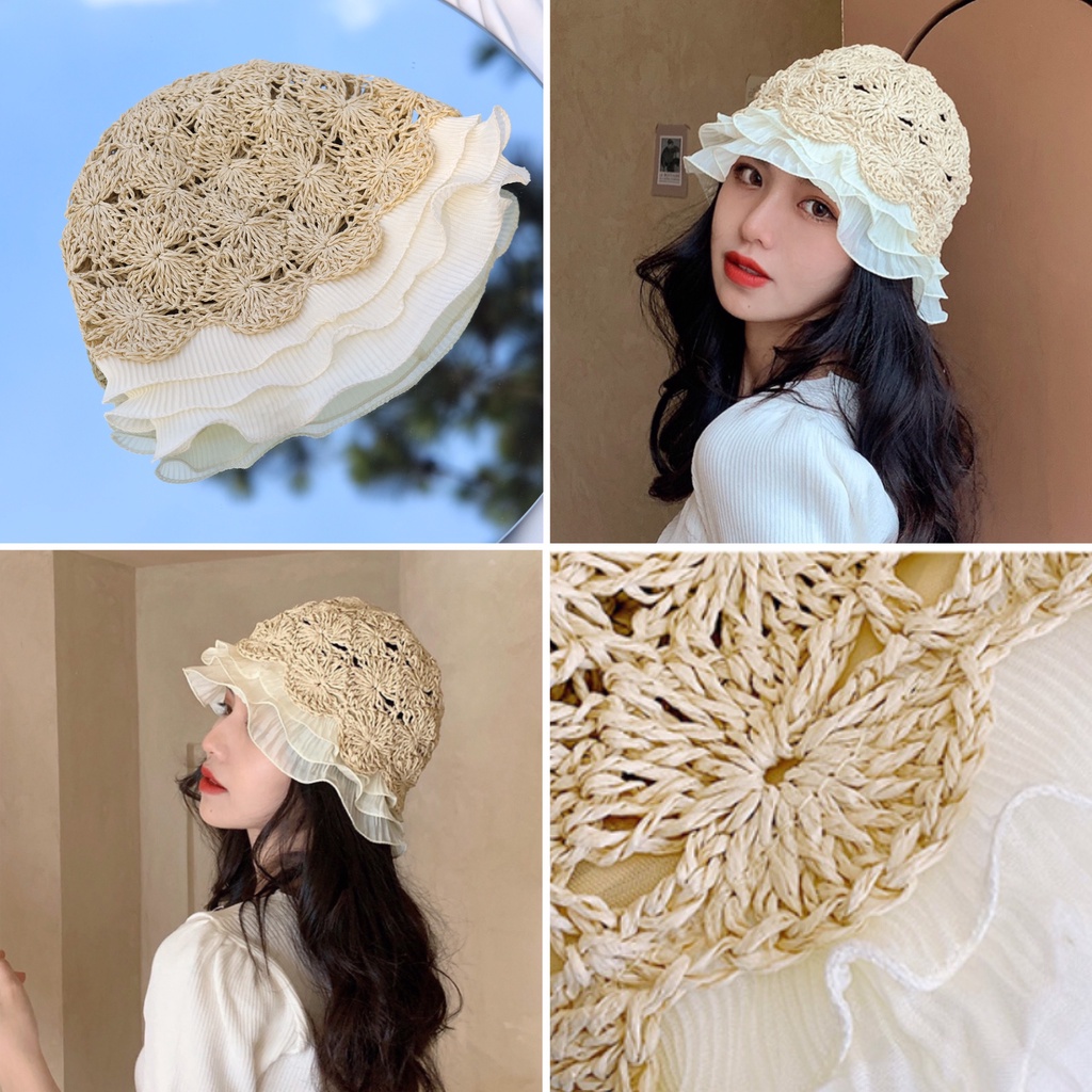 Các mẫu mũ cói