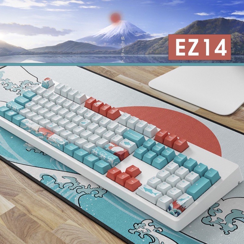 KEYCAP XUYÊN LED BY EZPC [ Rainbow Full hồng ] | BigBuy360 - bigbuy360.vn