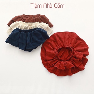 Chân váy 2 tầng cho bé gái