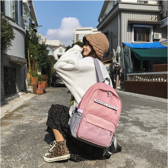 [ BLACKFRIDAY ] Balo laptop du lịch đi học mini nữ đẹp METAI BL51 - Hà Nội