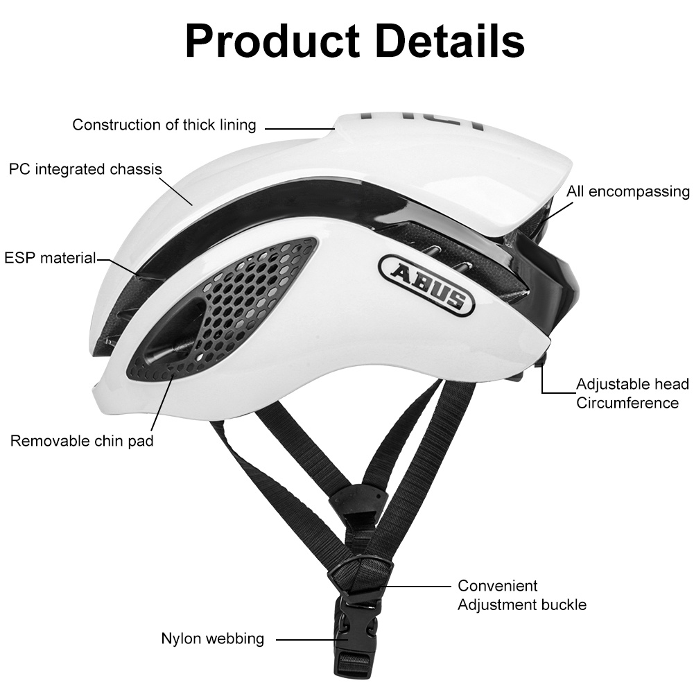 Sẵn Sàng✅Khóa ABUS Gamechanger TT Đua Aero Mũ Bảo Hiểm Xe Đạp Ba Môn Phối Hợp Đường Mũ Nón Bảo Hiểm Xe Đạp Siêu Nhẹ Thoáng Khí Mũ Bảo Hiểm Unisex