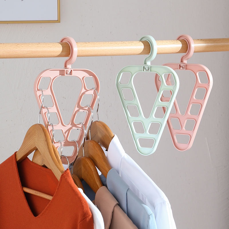 1 Móc Treo Quần Áo Hình Tam Giác Xoay Được Đa Năng