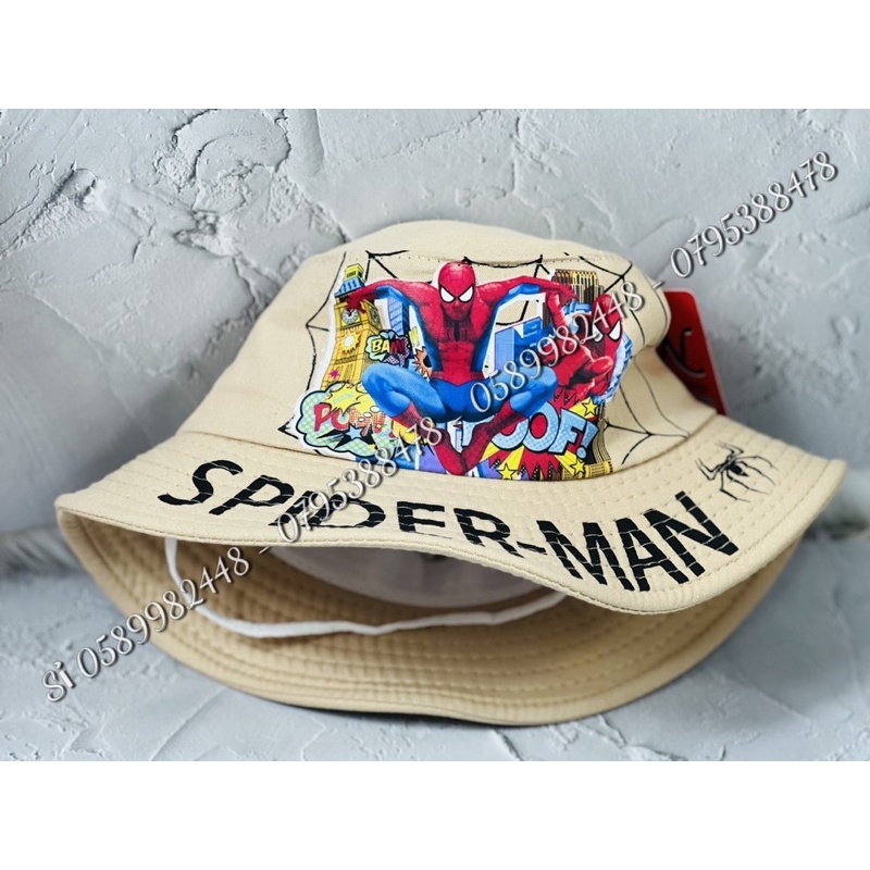Mũ Vành Cho Bé Trai In Nhện 🕷 Cute Cho Bé 1tuổi đến 5t cute thời trang