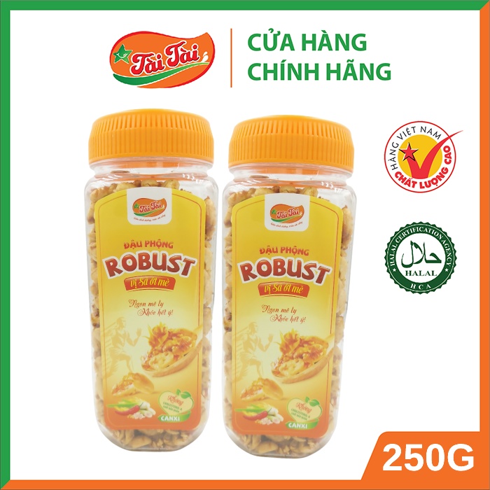 Đậu Phộng ROBUST Sả Ớt Vị MèTài Tài 250g