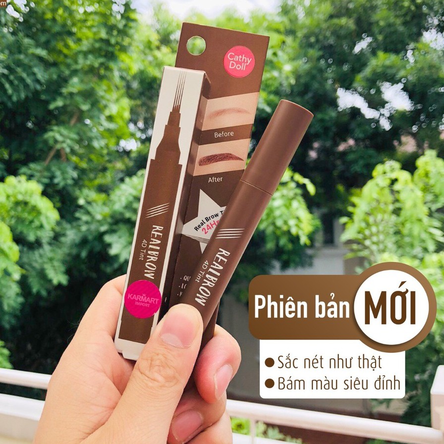 Bút vẽ chân mày Cathy Doll Real Brow 4D Tint 2G