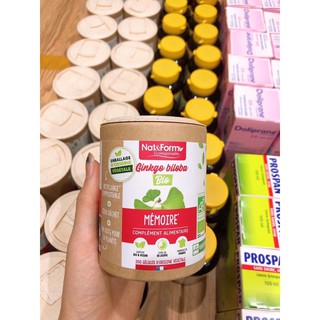 Viên uống bổ não ginkgo biloba 200 viên -NAT&FORM