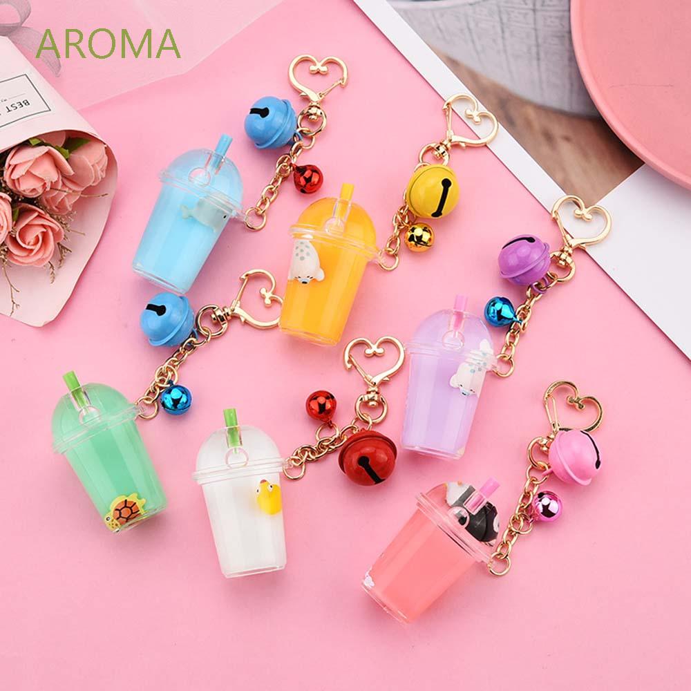 Móc Khóa Hình Bình Sữa Xinh Xắn