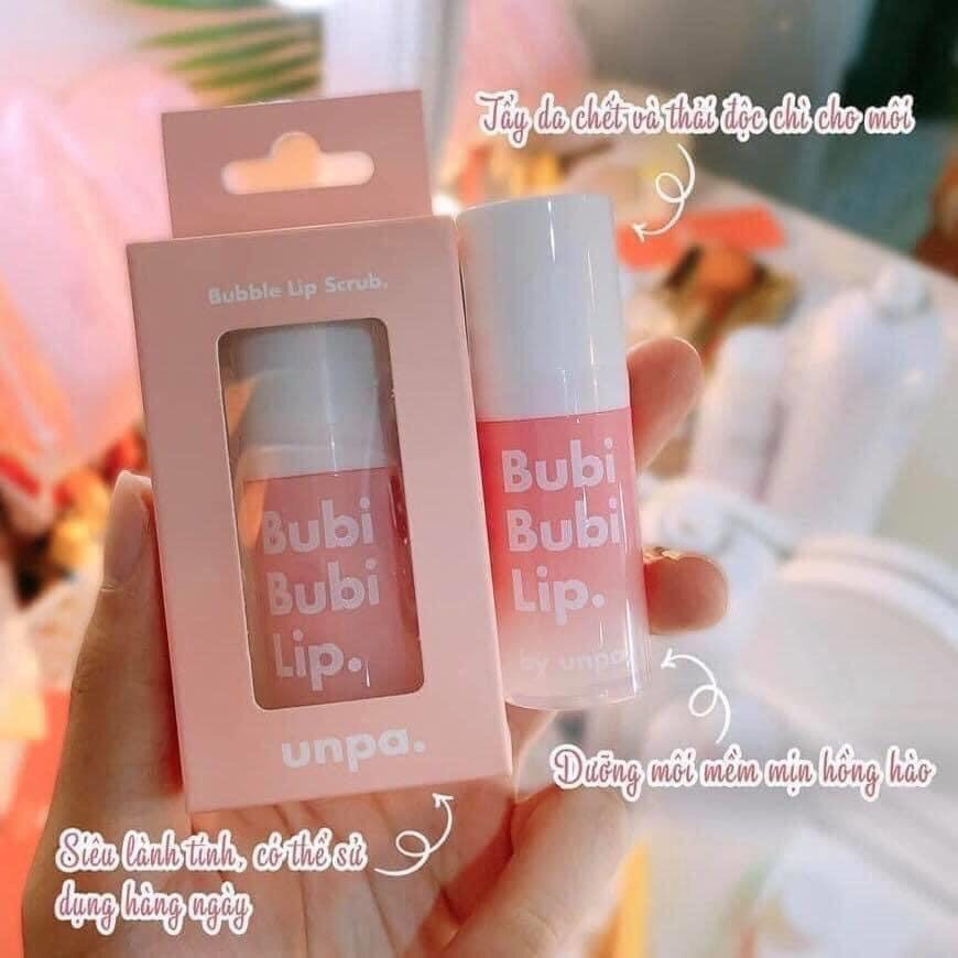 Gel Tẩy Da Chết Môi Sủi Bọt Unpa Bubi Bubi Lip Hàn Quốc