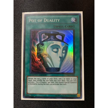 Thẻ Bài Yugioh: Pot of Duality - CT08-EN008 - Super Rare