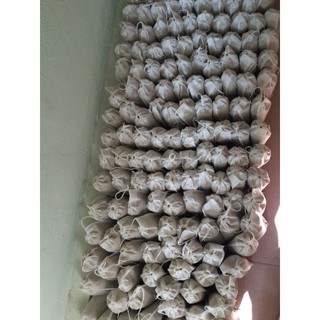 10 túi lá tắm dao đỏ dạng túi lọc (tặng muối hồng hymalaya)