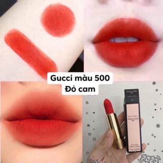 Son Gucci Rouge à Lèvres Matte Lipstick màu 500, 25, 302