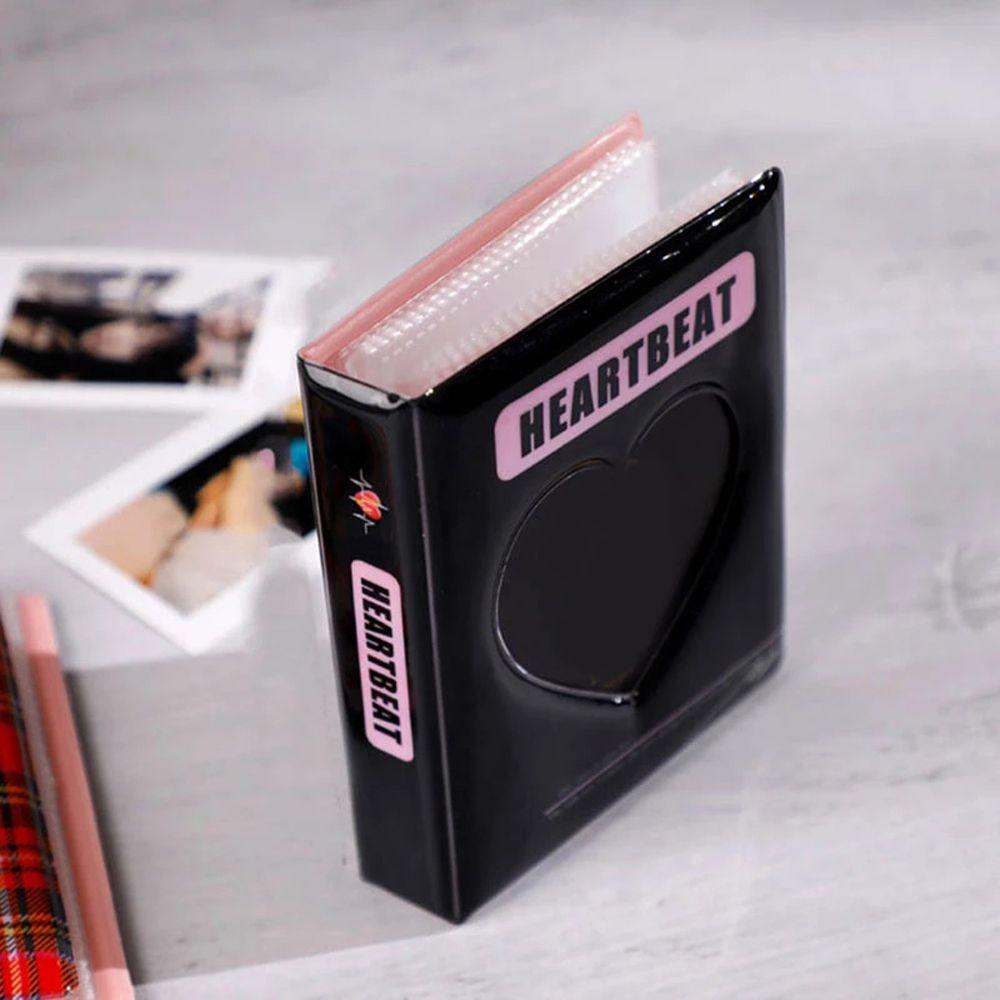 Album Đựng Ảnh / Thẻ Kpop 3inch Thiết Kế Đục Lỗ Kèm Giá Đỡ Tiện Dụng