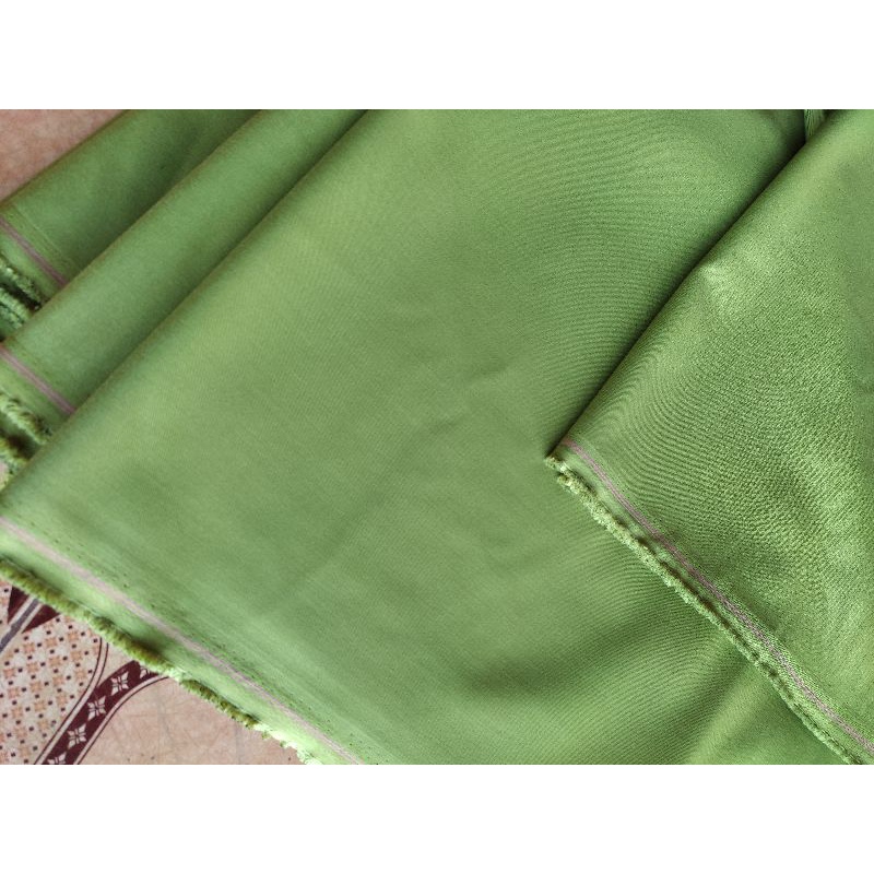 VẢI COTTON LẠNH MÀU XANH BƠ HÓT TREND