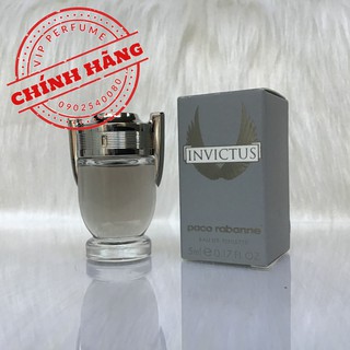 Nước hoa nam chính hãng Paco Rabanne Invictus EDT 5ml