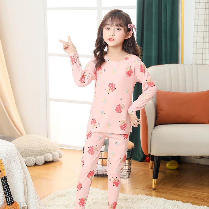 Bộ Đồ Ngủ Hai Mặt In Họa Tiết Hoạt Hình Dễ Thương Kích Thước 100-160cm Cho Bé