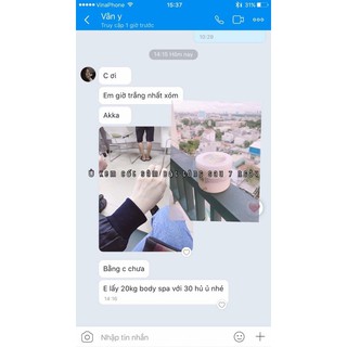 Kem Ủ BoDy Trắng Da 189k