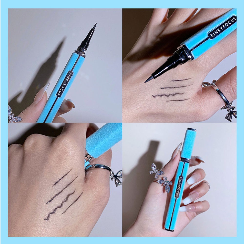 (Hàng Mới Về) Bộ Mỹ Phẩm Trang Điểm Gồm Son Môi + Bút Kẻ Mắt + Mascara + Bút Kẻ Mắt Thương Hiệu Pinkyfocus | BigBuy360 - bigbuy360.vn