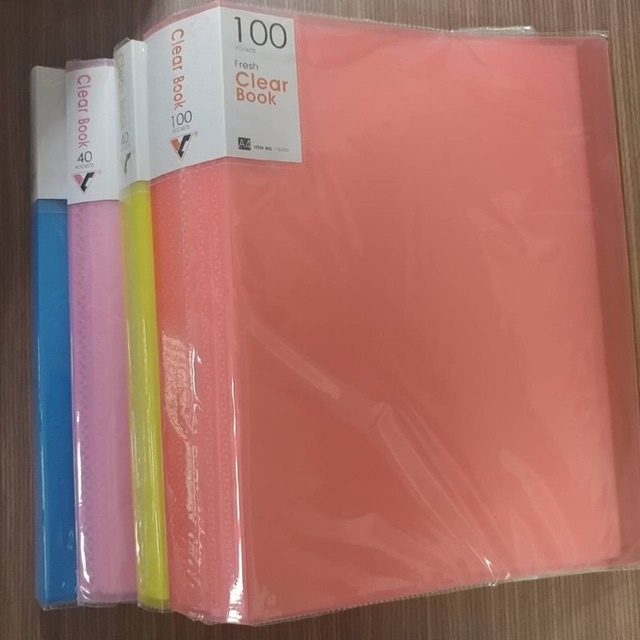 Bìa lá nhựa A4 100 lá VC