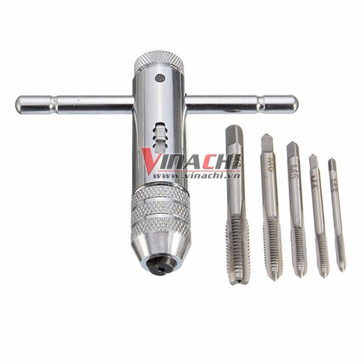Bộ taro ren trong cầm tay-5 chi tiết M3-8